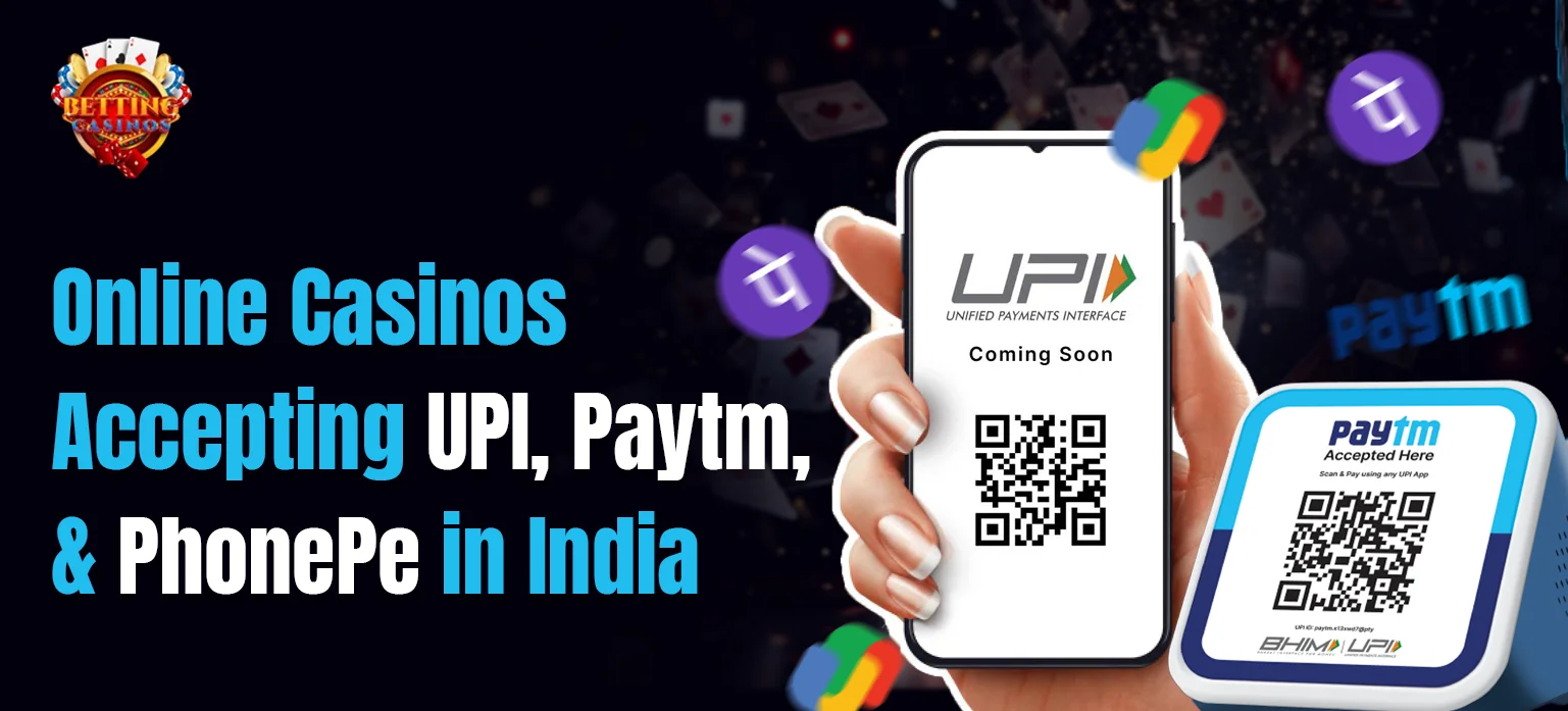 Indian casinos accept UPI payments