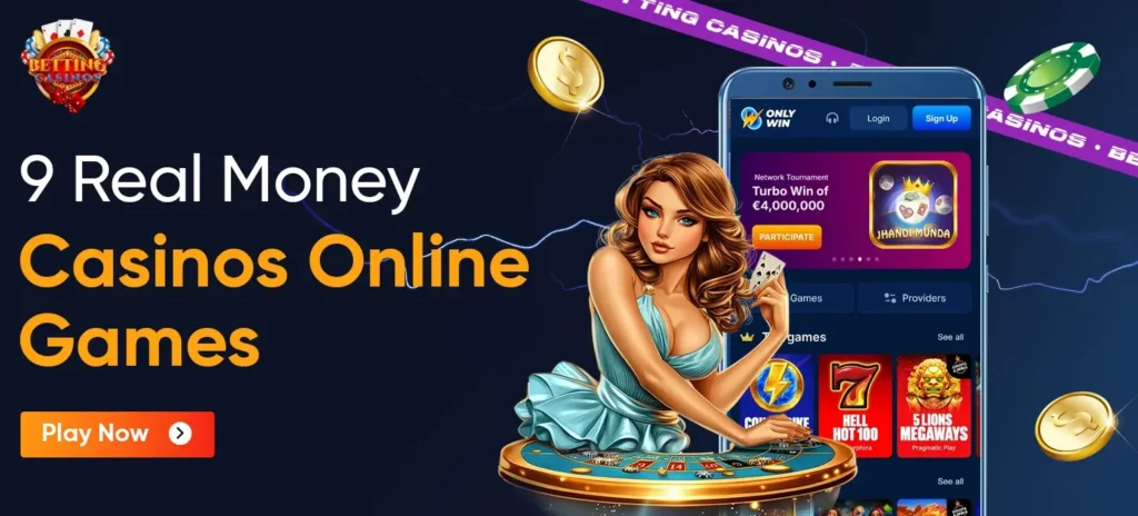 9 Real Money Casinos Online Games