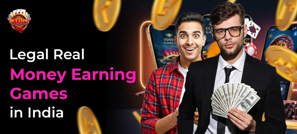 Legal Real Money Earning Games in India